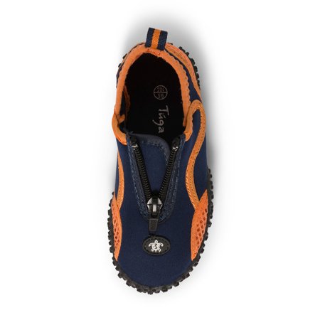 Tuga Sunwear Tuga Kids Water Shoes Navy Orange 4 5 M Us Toddler Walmart Com Walmart Com