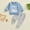 v#1598Blue3296, variant on Kids Boys Outfits Set For Everyday Casual Outdoor Activities Party Comfortable Long Sleeve Sweatshirt And Pants Boho Child O-Neck Cartoon Clothes Sets