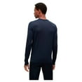 thumbnail image 2 of BOSS Men's T-Fiore Long Sleeve 100% Silk Crew Neck Sweater, Navy Large, 2 of 4