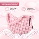 thumbnail image 5 of Bolsa acolchada UIXIZQ para mujer, acolchada, de nailon, color rosa, 5 of 7