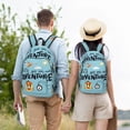 thumbnail image 5 of Yiaed Let's Go on an Adventure Print Backpack, Premium Laptop Backpack, Travel Backpack for Women, Lightweight Backpacks, Comfortable Back Pack-Small, 5 of 5