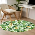 thumbnail image 5 of St. Patrick's Day Washable Area Rug&nbsp;3 ft Watercolor Spring Lucky Shamrocks Love Heart Green Hats Soft Round&nbsp;Rugs for Living Room, Non Slip Carpet for Bedroom&nbsp;Entryway Dining Room, 5 of 9