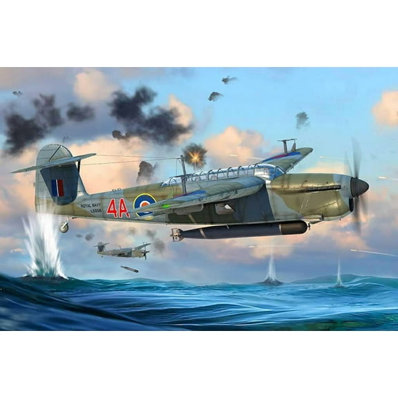 Trumpeter 05825 1:48 Scale UK Fairey Barracuda Aircraft Assemble Model Kit