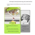 thumbnail image 4 of TIELUTT 2 in 1 Cool Summer Ice Bottle Cup Portable Tray Cup with Straw and Lid Making Bottle Silicone Canning Rack Silicone Ice Ice Try Super Cubes Extra Large Silicone Freezing Tray Ice Chip under 1, 4 of 8