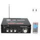 thumbnail image 1 of Amplificador de potencia 300W 300W Bluetooth con puerto de tarjeta de memoria USB Control remoto pantalla LED para sistema estéreo doméstico 110V enchufe estadounidense, 1 of 1