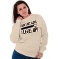 thumbnail image 4 of I Dont Get Older I Level Up Gamer Sweatshirt for Men or Women Brisco Brands 3X, 4 of 6
