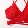 thumbnail image 5 of BULLPIANO 3 Piece Swimsuits Bikini Bathing Suit with Cover Up Beach Skirt 8Y-14Y, 5 of 10