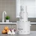 thumbnail image 4 of Binwennn Food Storage Container Set Glass Storage Container Storage Containers with Lids Kitchen Storage Vegetable Storage Container Metal Storage Container Vintage Kitchen Vegetable Pots For Home, 4 of 7