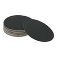 thumbnail image 1 of 50 Pcs Round Sandpaper 240 Grit Hook and Loop Sanding Sheets Universal for Automotive Refinishing 100x100mm Silicon Carbide Black, 1 of 7