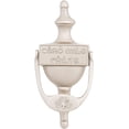 thumbnail image 2 of Exclusively Irish Cead Mile Failte - Pewter Shamrock Door Knocker, 2 of 2