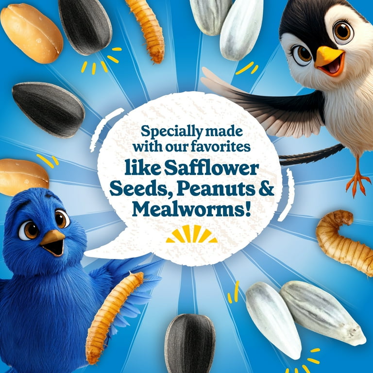 Pennington Feeding Frenzy Wild Bird Seeds, Wild Bird Food Mix, 5