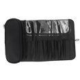 thumbnail image 1 of Roll Up Makeup Bag, Multi Slots Black Folding Makeup Bag Waterproof  For Daily Use, 1 of 8