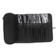 thumbnail image 1 of Bolsa de almacenamiento de maquillaje, cepillos plegables, organiza bolsa de viaje cosmética de gran capacidad a prueba de polvo, color negro, 1 of 5