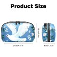 thumbnail image 5 of Peace Dove USB Cable Organizer Charger Pouch Hard Drive Cases Oxford Cloth Digital Storage Bag 5.9x9.44x3.14 in Waterproof Electronics Accessories Case, 5 of 6