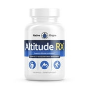Altitude RX OxyBoost Complex. Altitude Formula for Acclimation to Ski or Mountain Trips with Vitamin C, Alpha Lipoic Acid (60 Servings)