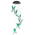 thumbnail image 5 of WIFKLSIIPG Outdoor Solar Powered Wind Chime with Metal LED Hummingbirds Butterflies and Decorative Lights, 5 of 5