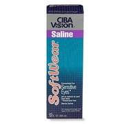 CIBA Vision CIBA SoftWear Saline, 12 oz