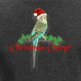 thumbnail image 3 of CafePress - Christmas Budgie Women's Long Sleeve Dark T Shirt - Women's Long Sleeve Graphic Tee Casual Fit, 3 of 4