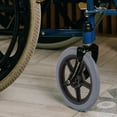 thumbnail image 4 of GAXIRE 4 Pcs Roulettes avant de Fauteuil Roulant Robustes Installation Facile Stable Remplacement Polyvalent, 4 of 8
