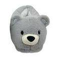 thumbnail image 4 of Sharprepublic Indoor Slippers Cartoon Bear Novelty Home Shoes Warm Slippers for Dorm Household Gray, 4 of 8