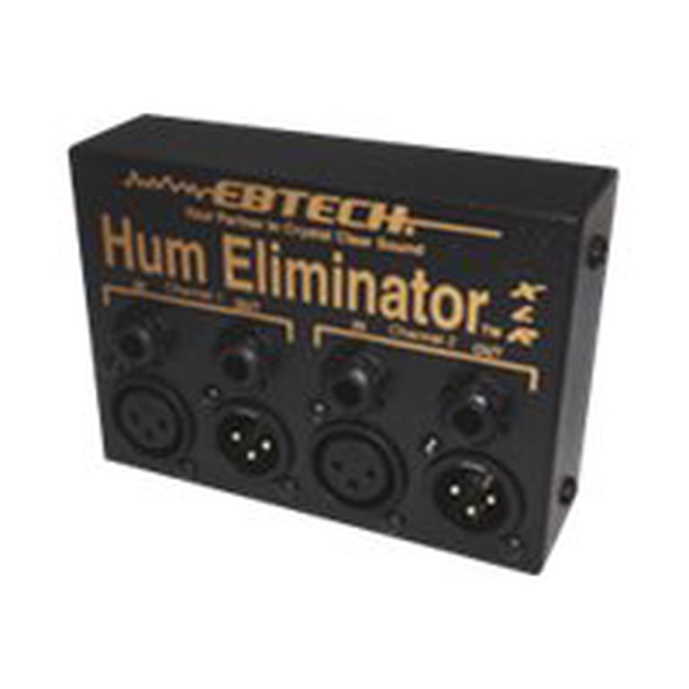 Ebtech Hum Eliminator 2 Ch Box W/Xlr - Walmart.com