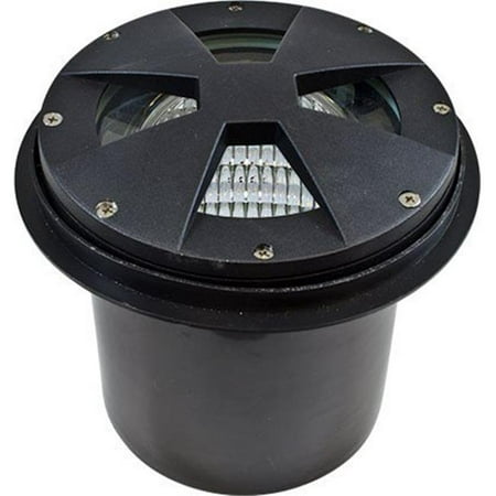 

Dabmar Lighting LV307-LED14-B-SLV Wall Light with Driveover CVR with Sleeve 14W LED - AR-111 12V Black