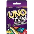 thumbnail image 1 of Juego de cartas Mattel Games UNO FLIP para niños a partir de 7 años, 1 of 6
