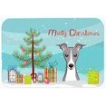 thumbnail image 1 of Christmas Tree & Italian Greyhound Kitchen or Bath Mat, 24 x 36, 1 of 1