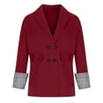 thumbnail image 5 of AXXD Blazer Long Cardigan Winter Coats For Girls Teacher Crew Neck Loose Fitting Pullover Outdoor Elegant Tops For Reduced Price, 5 of 5