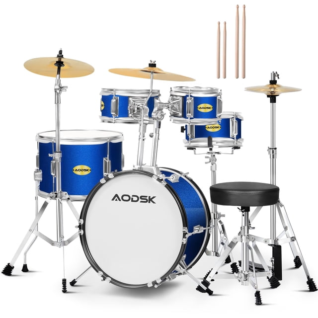 Batería AODSK de 5 piezas, kit completo de 14" para principiantes