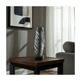 thumbnail image 4 of Glam Glass Vase - Tall Modern Decorative Centerpiece for Home, Office & Living Room - Elegant Accent for Flowers & Pampas Grass - 20" Black, 4 of 13