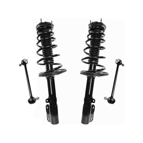 Rear Strut Assembly and Sway Bar Link Kit - Compatible with 2012 - 2017 Toyota Camry 2013 2014 2015 2016