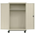 thumbnail image 3 of Sandusky Lee 46"W x 24"D x 78"H Steel Transport Mobile Wardrobe, 3 of 7