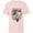 Soft Pink, variant on Disney Villains Cruella De Vil 1961 Speed Demon Tour Band - Short Sleeve T-Shirt for Kids - Customized-Athletic Heather