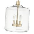 thumbnail image 5 of Millennium Lighting  Asheville 3 Light Pendant Fixture with Clear Glass Shades Modern Gold, 5 of 5