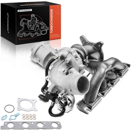 A-Premium K03 Turbo Turbocharger Kit with Gasket Compatible with 2009-2017 Audi A4 (Quattro) A5 (Quattro) A6 (Quattro) allroad Q5 L4 2.0L Replace # 06H145702L, 06H145702S