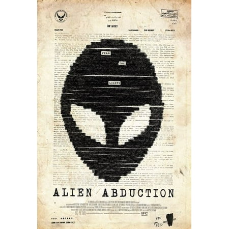 Alien Abduction Poster 27inx40in for any room 27x40 Multi-Color Square Adults Poster Time
