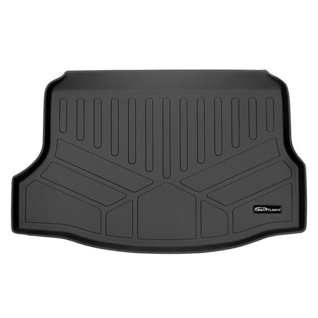Smartliner SD0506 Black Trunk Floor Mat Type R Cargo Liner with or without Subwoofer for 2017-2021 Honda Civic