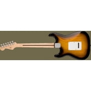 Squier Sonic Stratocaster Pack, Maple FB, 2-Color Sunburst, Gig Bag, 10G