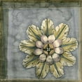 thumbnail image 3 of Goldberger, Jennifer 20x20 Black Modern Framed Museum Art Print Titled - Small Rosette and Damask II, 3 of 5