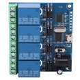thumbnail image 2 of Demonsen Relay Board,USB Relay Module,DC5V 4 Channel Relay Module USB Computer Control Relay Switch High Performance Chip LCUS-4, 2 of 8