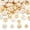 BurlyWood, variant on 60pcs Spacer Wood Smile Beads 4 Sizes Wooden Face Beads Natural Face Print Round Beads Painted Wooden Loose Beads for Animal Model Head Bracelet Necklace Jewelry Making 17-25mm