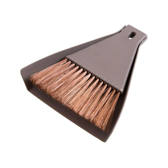 Kraoden Mini Desktop Broom Set, Portable Cleaning Tool for Keyboard, Car, and Home, Compact Brush and Dustpan for Easy Storage and Daily Use