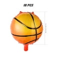 thumbnail image 6 of COCHLOUS 10PCS 18" Basketball Foil Balloons for Sports Party Decoration, 6 of 8
