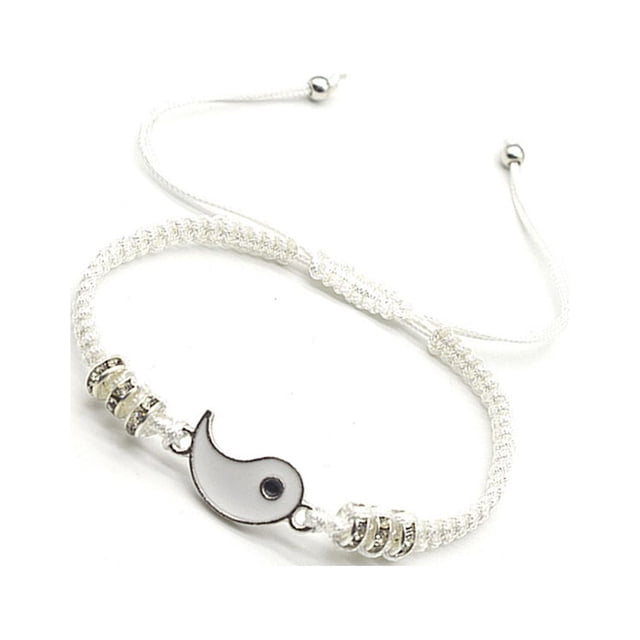 Sonducket Tai Chi tejida Retro amistad aleación encanto mano cadena decoración accesorios moda trenza cuerda pulseras playa Type3 NO3