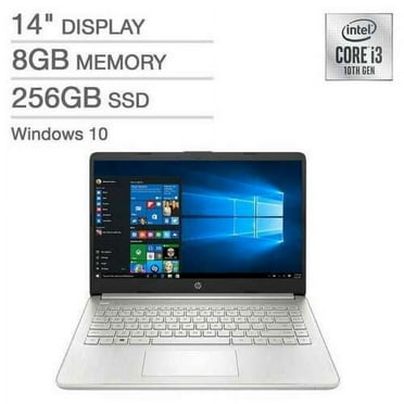 HP Non-touch 14" FHD IPS LED, Intel Core i3 256GB SSD 8GB  Bluetooth, Backlit Keyboard, webcam, Windows 10 - 14-dq1043cl Laptop