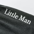 thumbnail image 6 of Newborn Baby Boy Clothes Letter Long Sleeve Romper + Pants + Hat 3PCS Outfits Set Black, 6 of 6