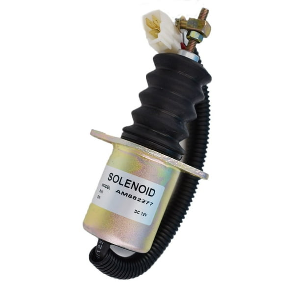 Fuel Shut Off Solenoid AM882277 AM876416-AFP for John Deere 670 770 870 970 1070 Tractor