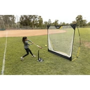 sklz swickster softball and baseball Practice net 7x7 ، خفيفة الوزن ومحمولة