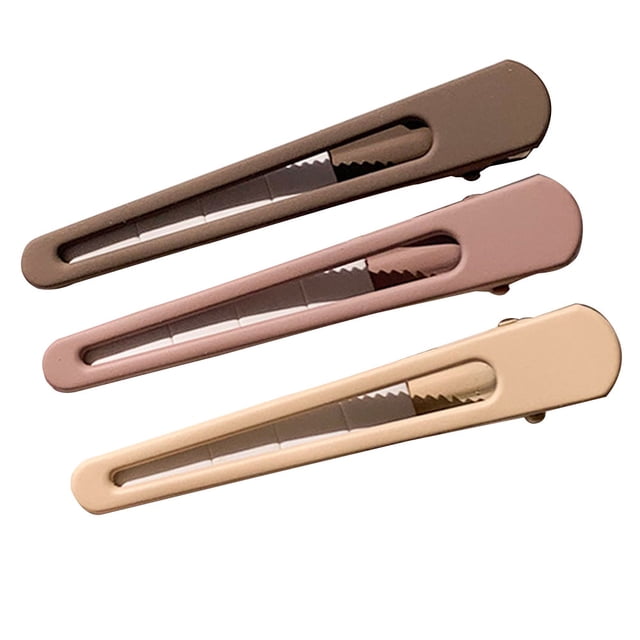 Cabello roto, horquilla pequeña, flequillo simple para mujer, clip de una palabra, accesorios para el cabello, clip de pico de pato: estilo4;